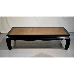 1970s Chin Hua Burled Wood Coffee Table by Century Furniture Ray Sabota