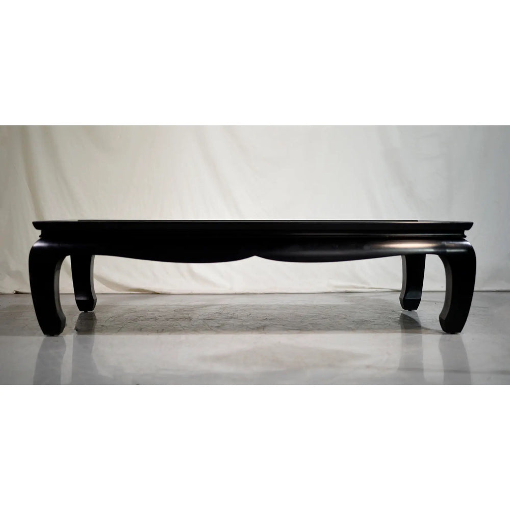 1970s Chin Hua Burled Wood Coffee Table by Century Furniture Ray Sabota