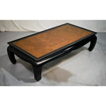 1970s Chin Hua Burled Wood Coffee Table by Century Furniture Ray Sabota