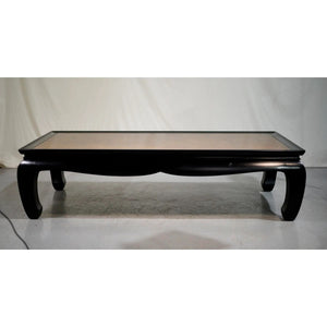 1970s Chin Hua Burled Wood Coffee Table by Century Furniture Ray Sabota