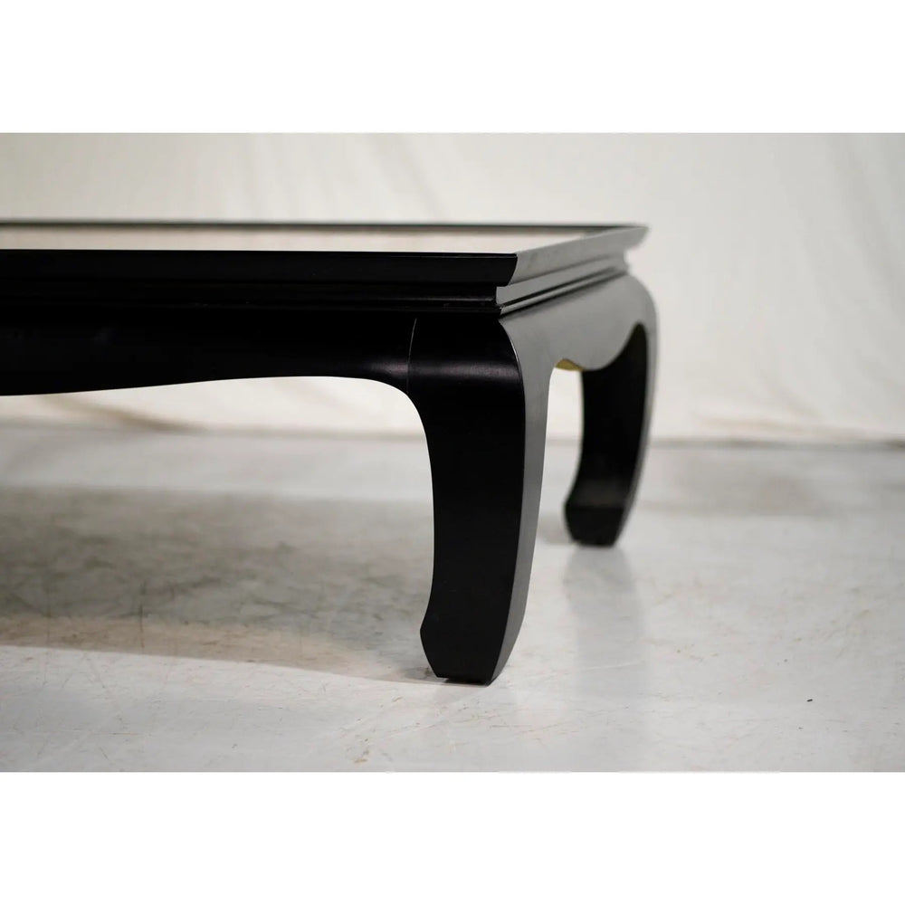 1970s Chin Hua Burled Wood Coffee Table by Century Furniture Ray Sabota