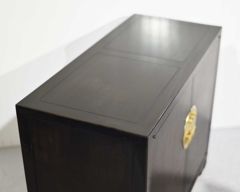 1960s Chinoiserie Michael Taylor for Baker Furniture Far East Collection Bar Cabinet