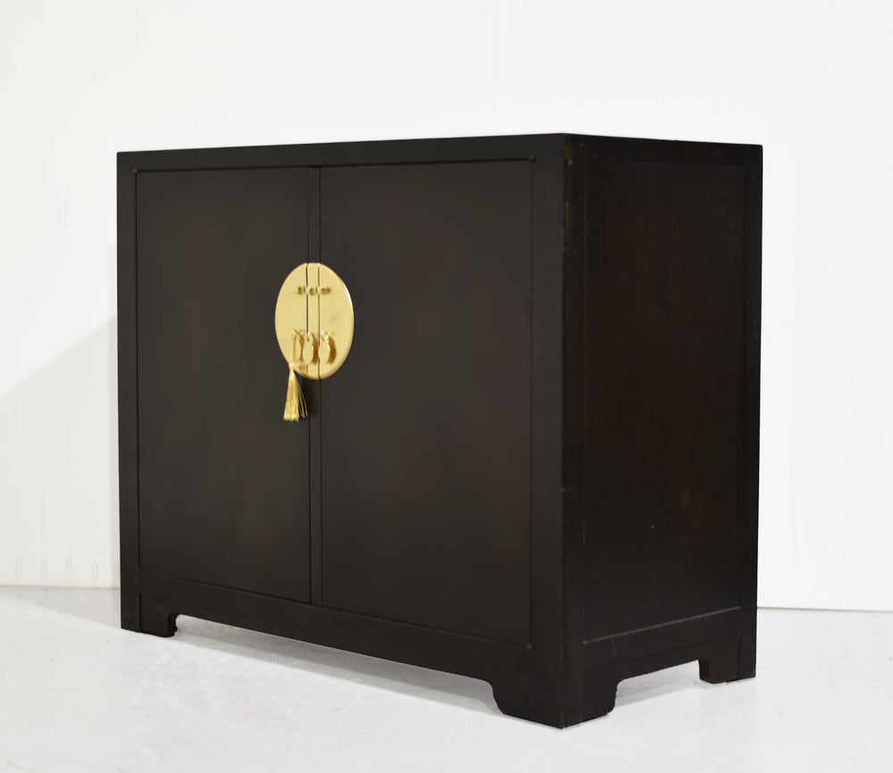 1960s Chinoiserie Michael Taylor for Baker Furniture Far East Collection Bar Cabinet