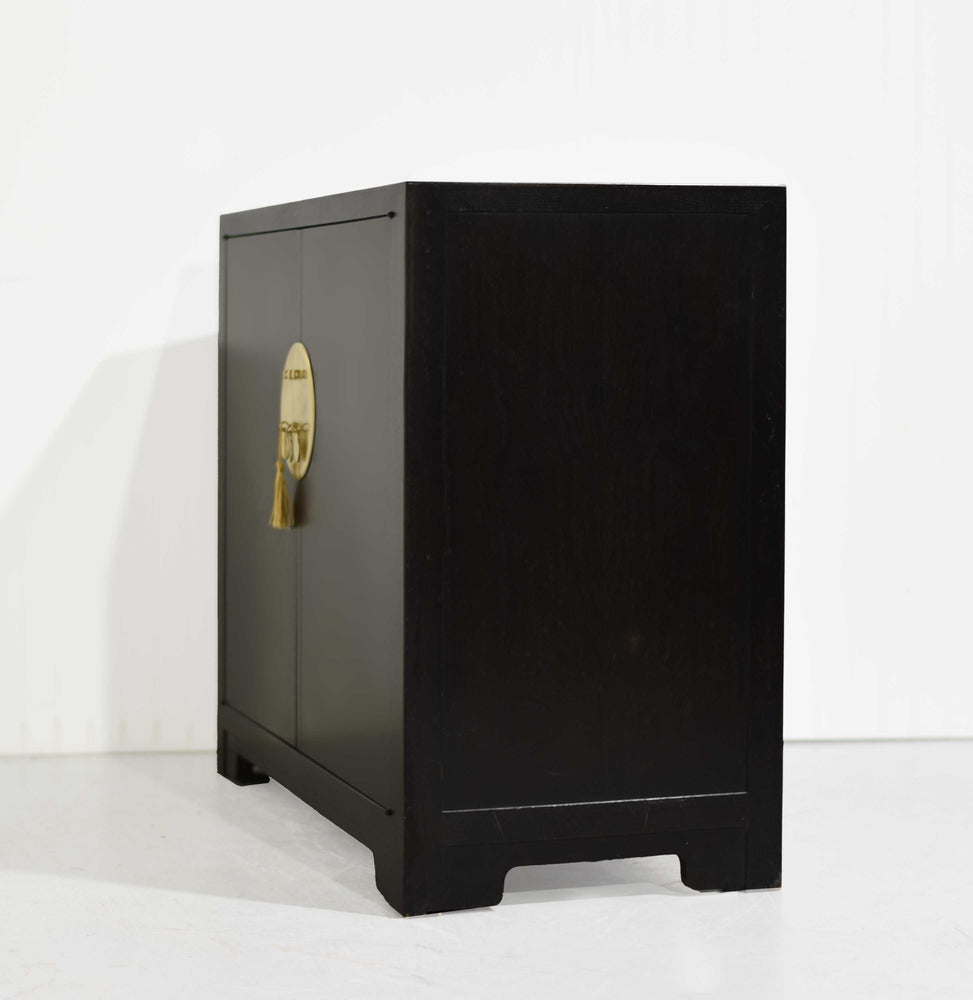 1960s Chinoiserie Michael Taylor for Baker Furniture Far East Collection Bar Cabinet