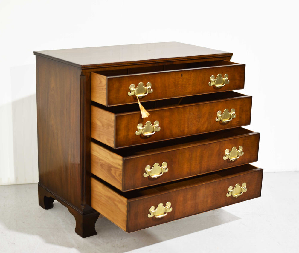 1960s Chippendale Style Mahogany Chest by Kittinger of Buffalo New York