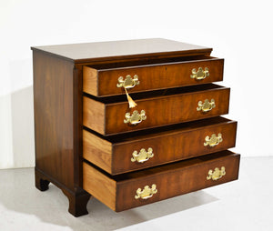 1960s Chippendale Style Mahogany Chest by Kittinger of Buffalo New York