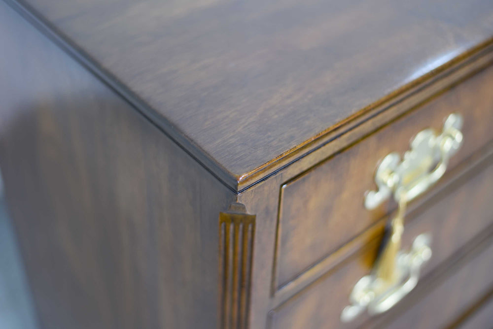 1960s Chippendale Style Mahogany Chest by Kittinger of Buffalo New York