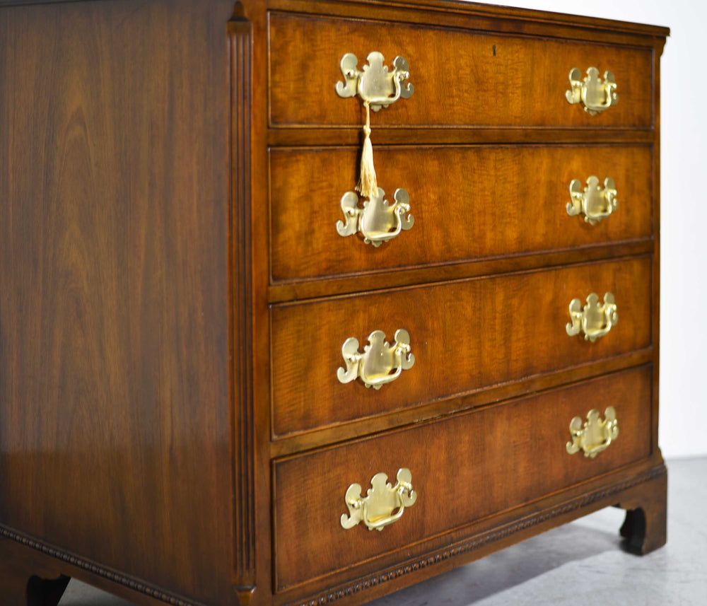 1960s Chippendale Style Mahogany Chest by Kittinger of Buffalo New York
