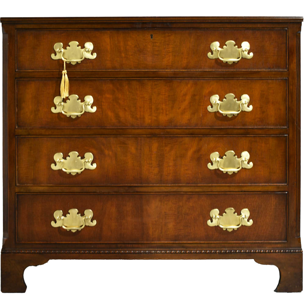 1960s Chippendale Style Mahogany Chest by Kittinger of Buffalo New York