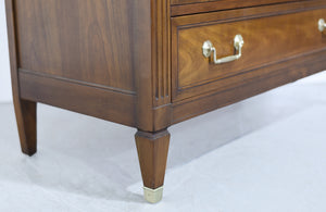 Mid Century Provincial Louis XVI Collection Tambour Door Chest by Kindel of Grand Rapids