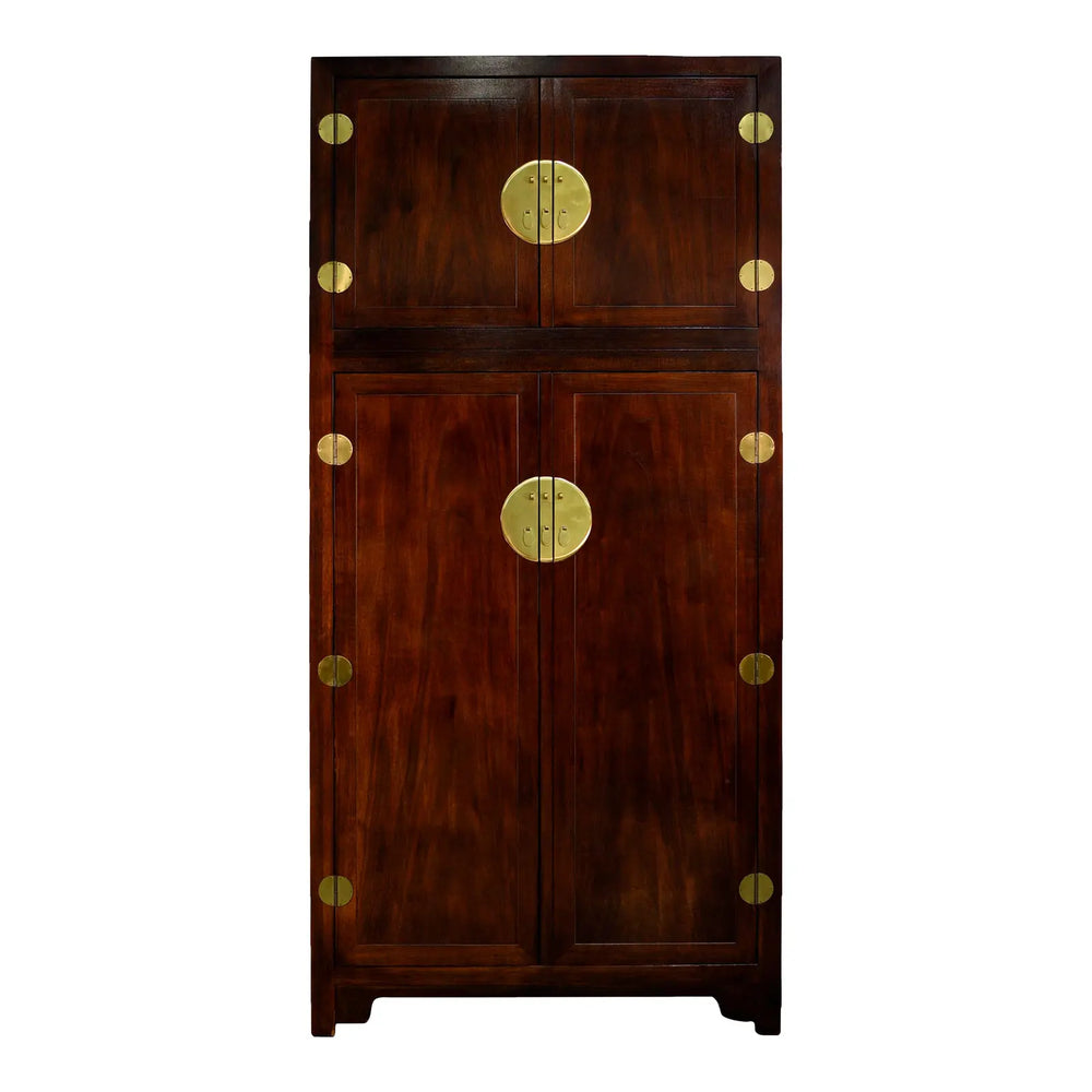 1970s Chinoiserie Armoire by Baker Furniture