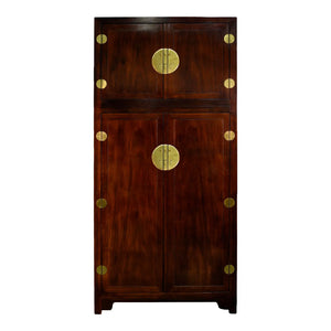 1970s Chinoiserie Armoire by Baker Furniture