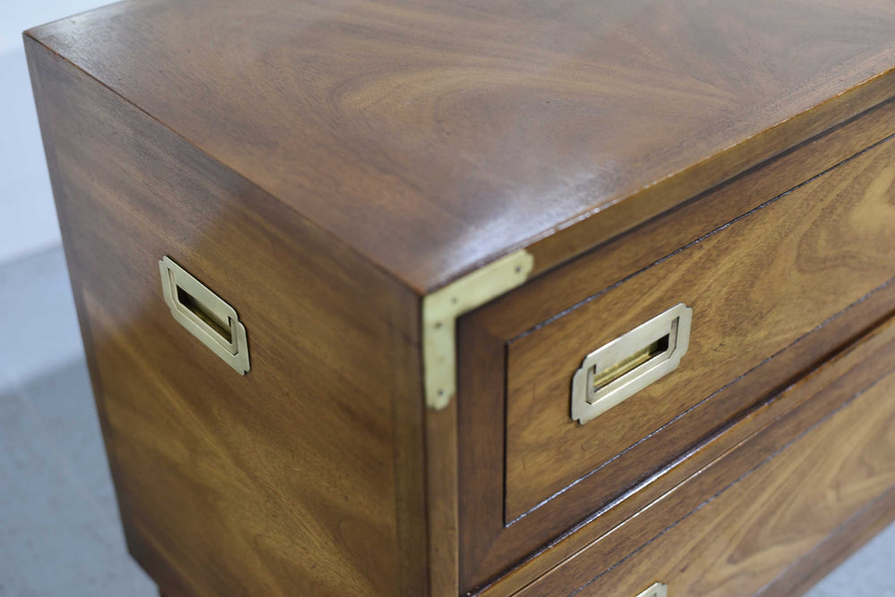 1970s Campaign Chests by Drexel Furniture - A Pair