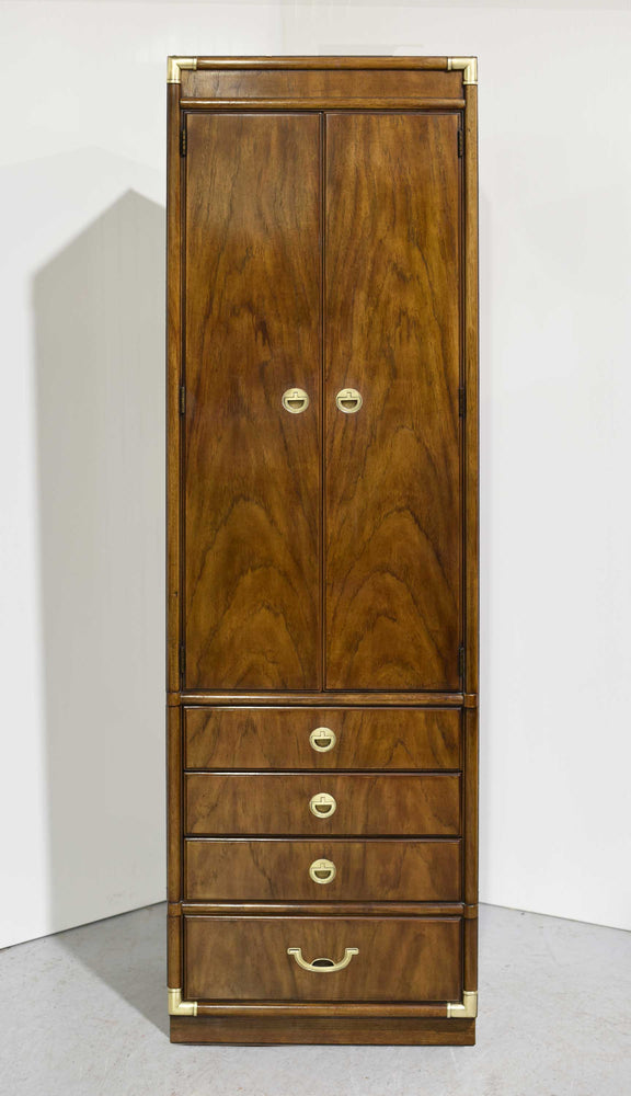 1970s Campaign Chifferobe Accolade Collection by Drexel Furniture - A Single Unit