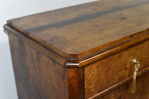 19th Century Georgian Birds Eye Maple Veneered Inlaid Escritoire Secretary Desk