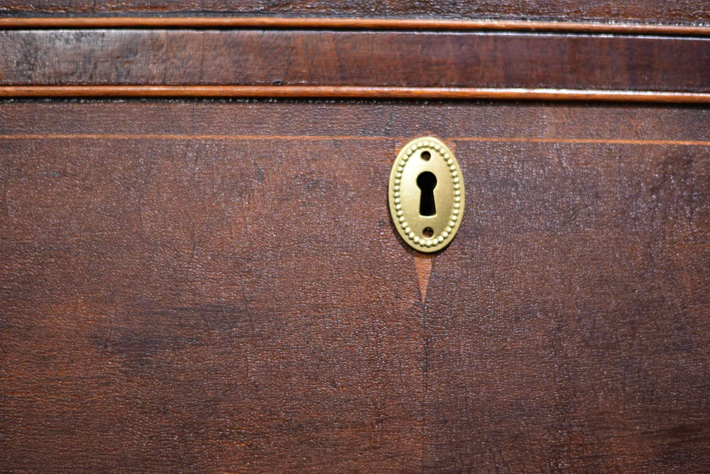 Antique Country Rustic Slant Front Secretary Desk