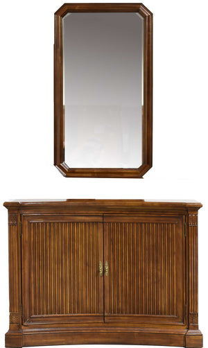 Mid Century Console Table & Mirror Set Laureate Collection by Drexel Heritage