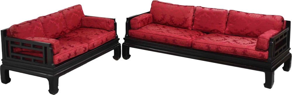 Mid-Century Chinoiserie Tomei Sofa by Raymond Sobota for Century Furniture - Sofa And Settee Set