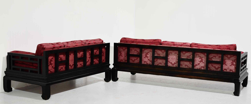 Mid-Century Chinoiserie Tomei Sofa by Raymond Sobota for Century Furniture - Sofa And Settee Set