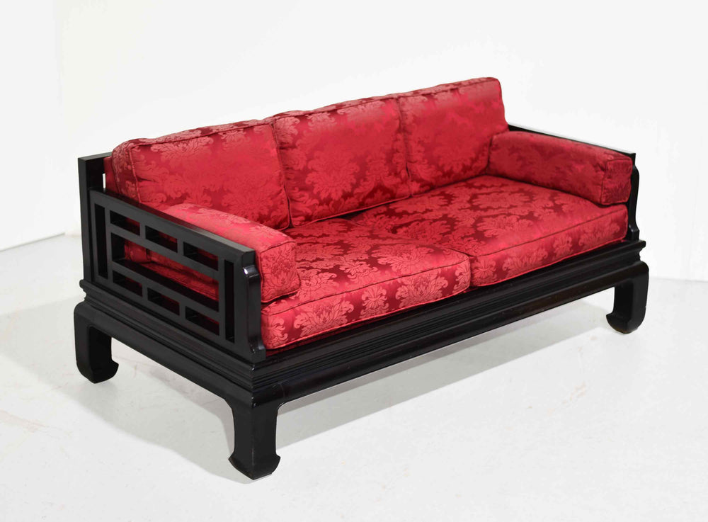 Mid-Century Chinoiserie Tomei Sofa by Raymond Sobota for Century Furniture