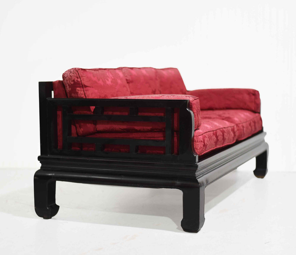Mid-Century Chinoiserie Tomei Sofa by Raymond Sobota for Century Furniture