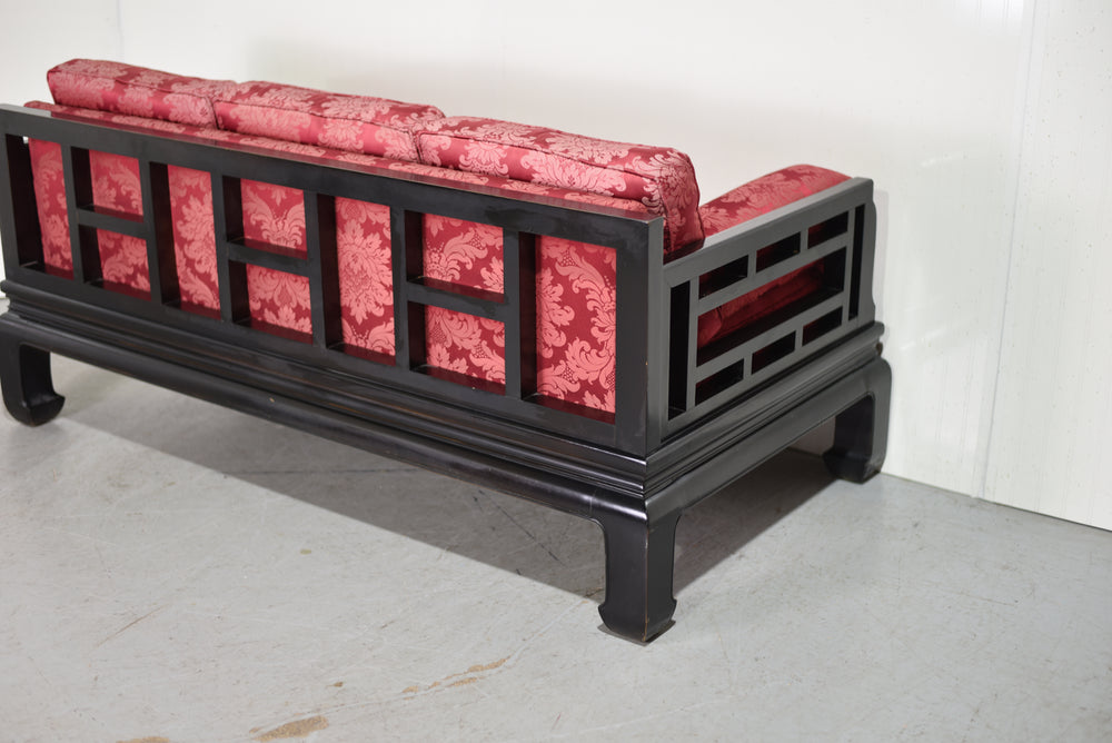 Mid-Century Chinoiserie Tomei Sofa by Raymond Sobota for Century Furniture