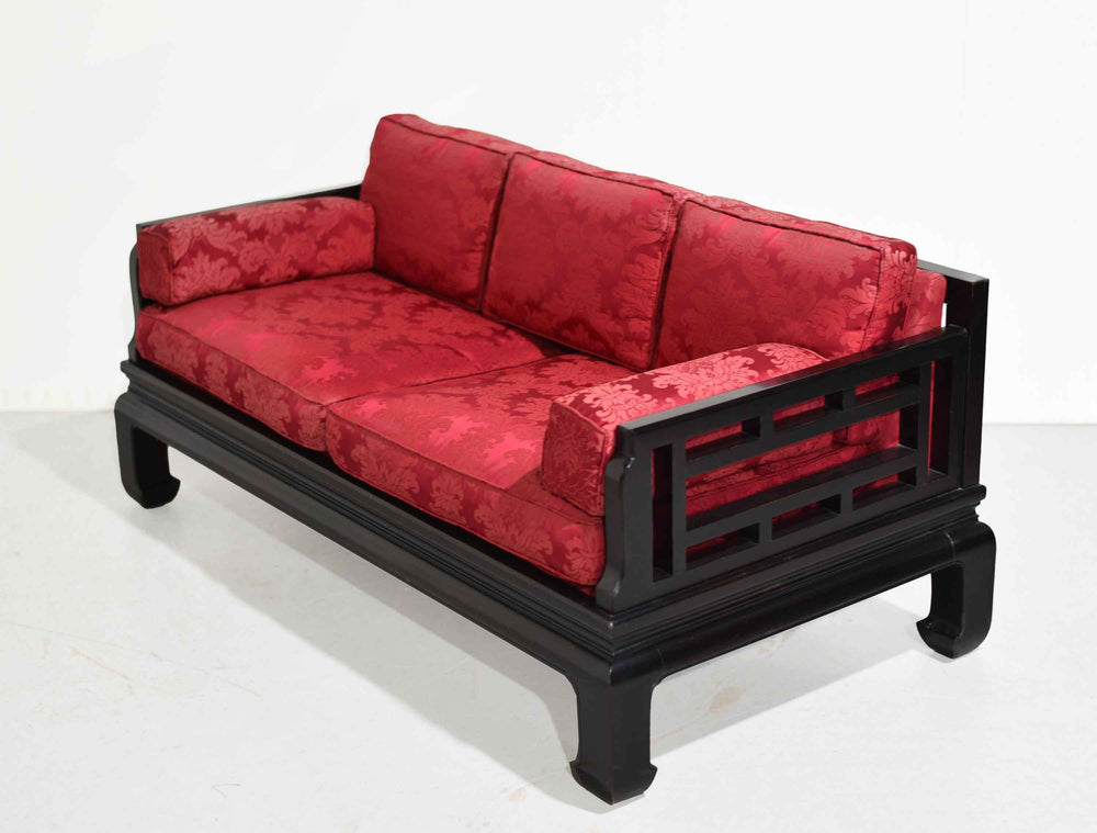 Mid-Century Chinoiserie Tomei Sofa by Raymond Sobota for Century Furniture