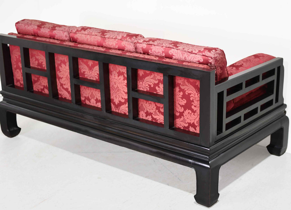 Mid-Century Chinoiserie Tomei Sofa by Raymond Sobota for Century Furniture