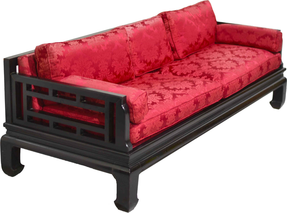 Mid-Century Chinoiserie Tomei Sofa by Raymond Sobota for Century Furniture