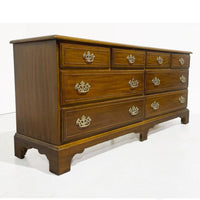 Mid Century Chippendale Style 8-Drawer Dresser by Dixie Furniture