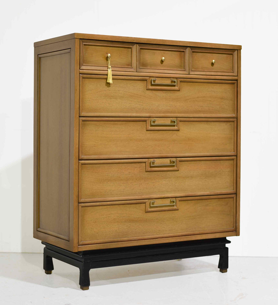 american of martinsville dresser Mid Century 7 Drawer Highboy Dresser by American of Martinsville – Firebird  Furniture