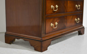 Mid Century American Colonial Revival Mahogany  Drop Front Bureau Butler's Secretary Desk