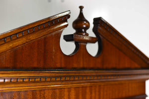 Mid Century American Colonial Revival Mahogany  Drop Front Bureau Butler's Secretary Desk