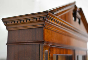 Mid Century American Colonial Revival Mahogany  Drop Front Bureau Butler's Secretary Desk