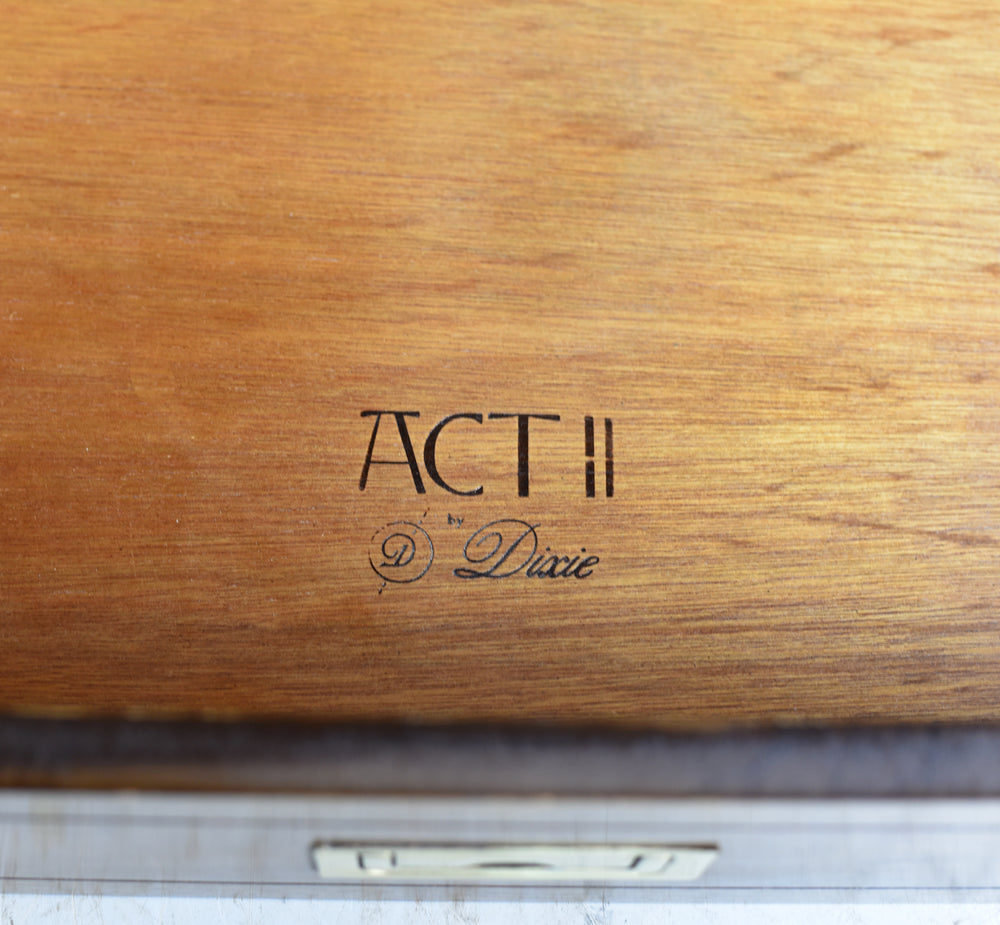 Mid Century Campaign Armoire ACT II Collection by Dixie