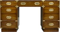 Mid Century Campaign Desk by Bernhardt Furniture
