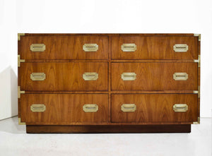 Mid Century Campaign Dresser by Dixie