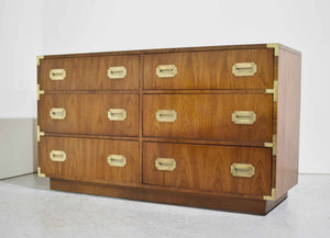 Mid Century Campaign Dresser by Dixie
