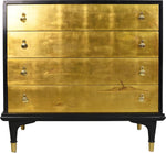 Mid Century Chinoiserie Gold Leafed Chest by Johnson Furniture Grand Rapids
