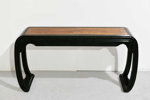 Mid Century Chinoiserie Ming Style Console Table by Henredon