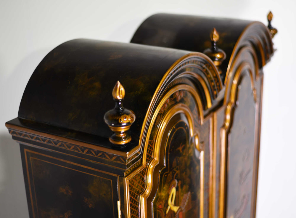 Mid Century Chinoiserie Slant Front Secretary Desk by Maitland Smith