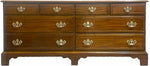 Mid Century Chippendale Style 8 Drawer Dresser by Dixie Furniture