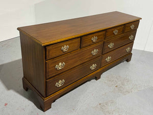 Mid Century Chippendale Style 8 Drawer Dresser by Dixie Furniture