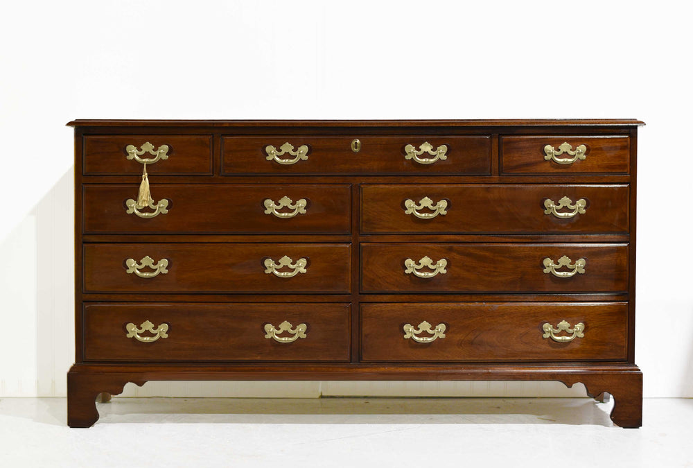 Mid Century Georgian Chippendale Dresser by Davis Furniture