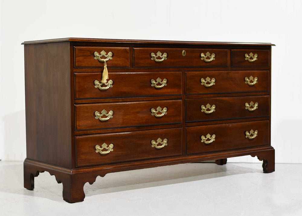 Mid Century Georgian Chippendale Dresser by Davis Furniture