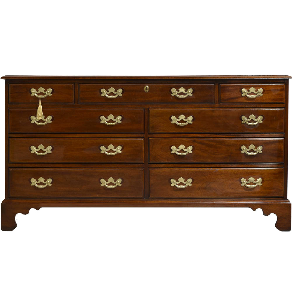 Mid Century Georgian Chippendale Dresser by Davis Furniture