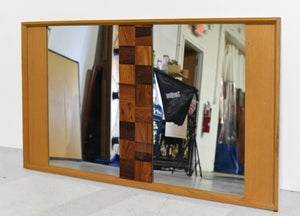 Mid Century Modern 2 Panel Wall Mirror