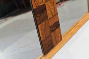 Mid Century Modern 2 Panel Wall Mirror
