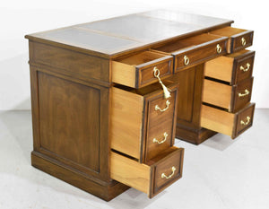 Mid Century Partner Desk by Sligh Furniture