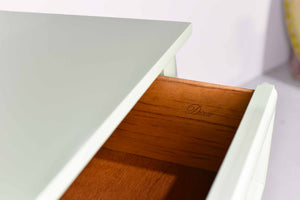 Mid Century Transitional Dresser in Sage Green by Dixie Furniture - Newly Painted